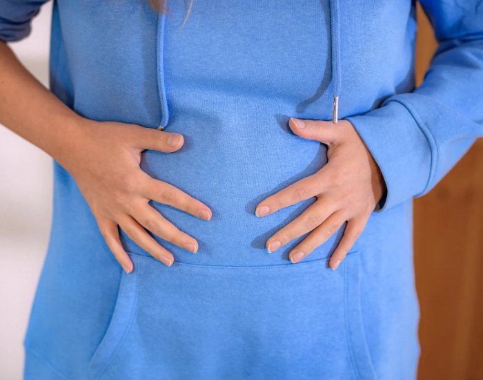 bloated stomach and pain